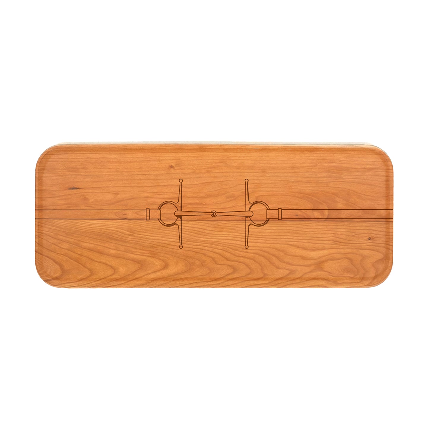 Ramsay Gourd Home Cherry Rectangle Appetizer Plate-Hunt Country
