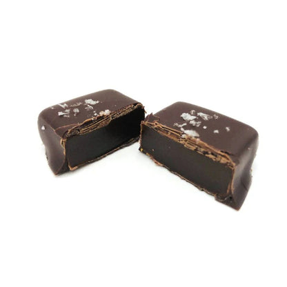 Dark Chocolate Covered Salted Caramels- 4 piece