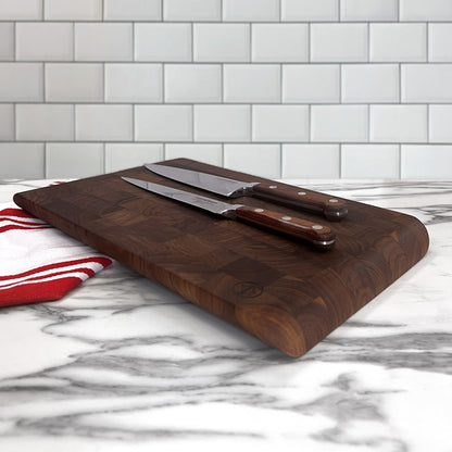 Infinity Edge End Grain Walnut Board-20" x 12"