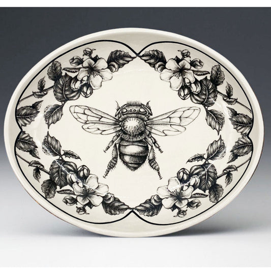 Laura Zindel Small Serving Dish - Honey Bee