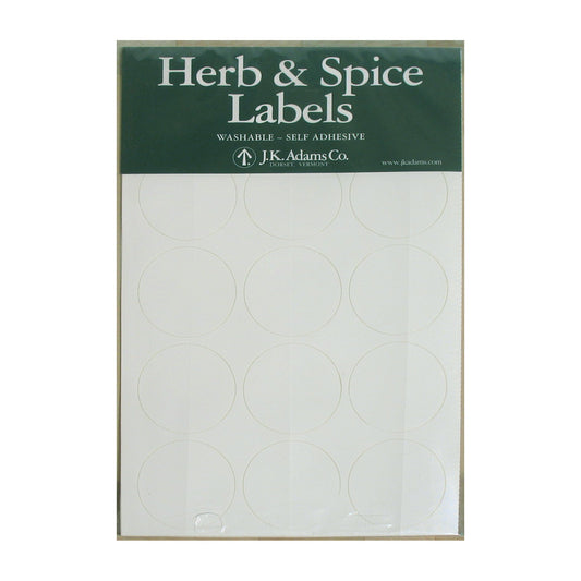 Spice Labels-Blank
