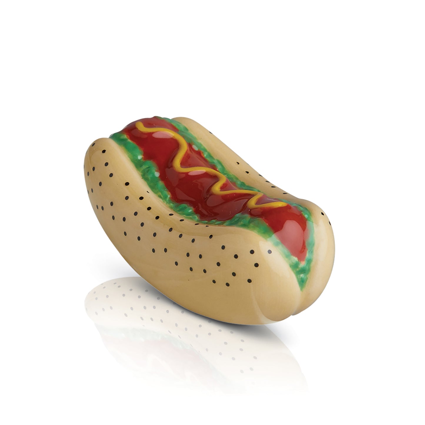 Nora Fleming Mini Chicago Dog-Retired