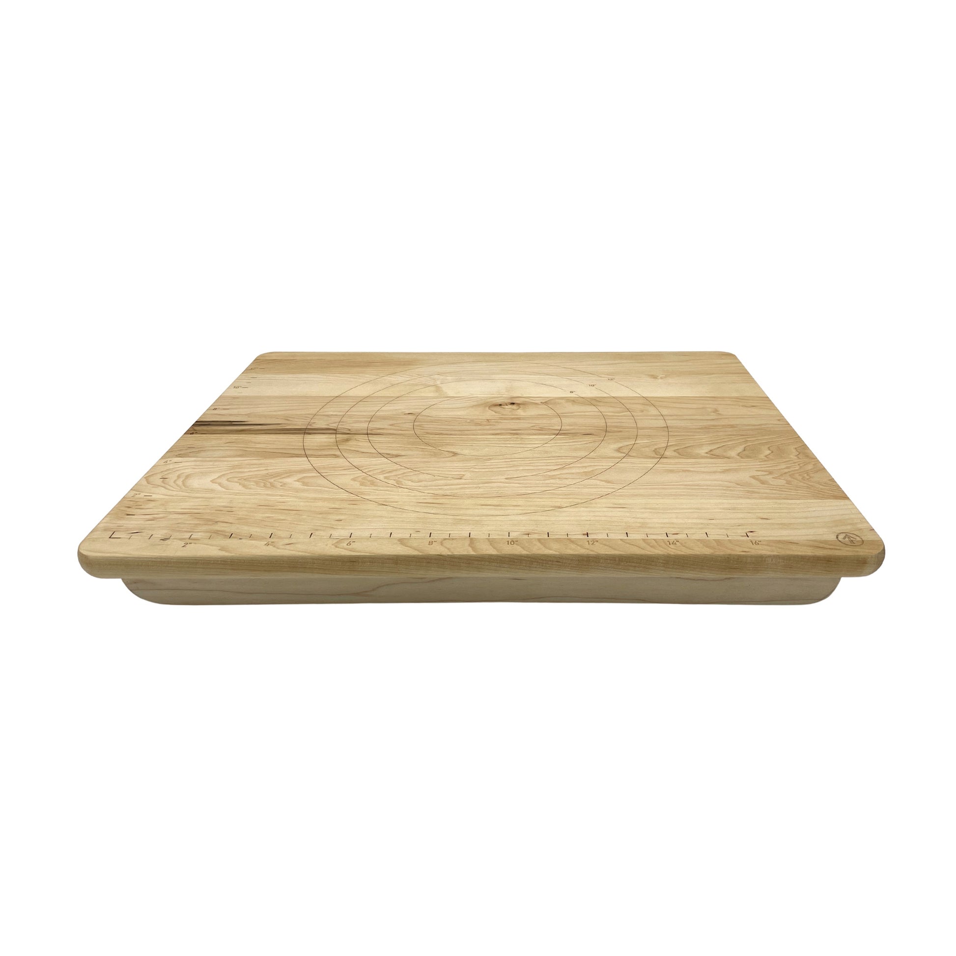 Pastry board front view of board.  