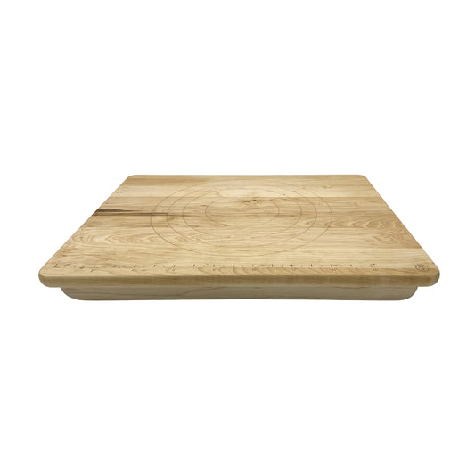 Pastry board front view of board.  