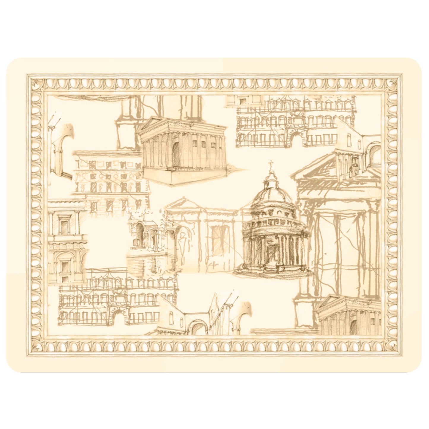 Ramsay Gourd Home Placemats-Roman Holiday set of 4