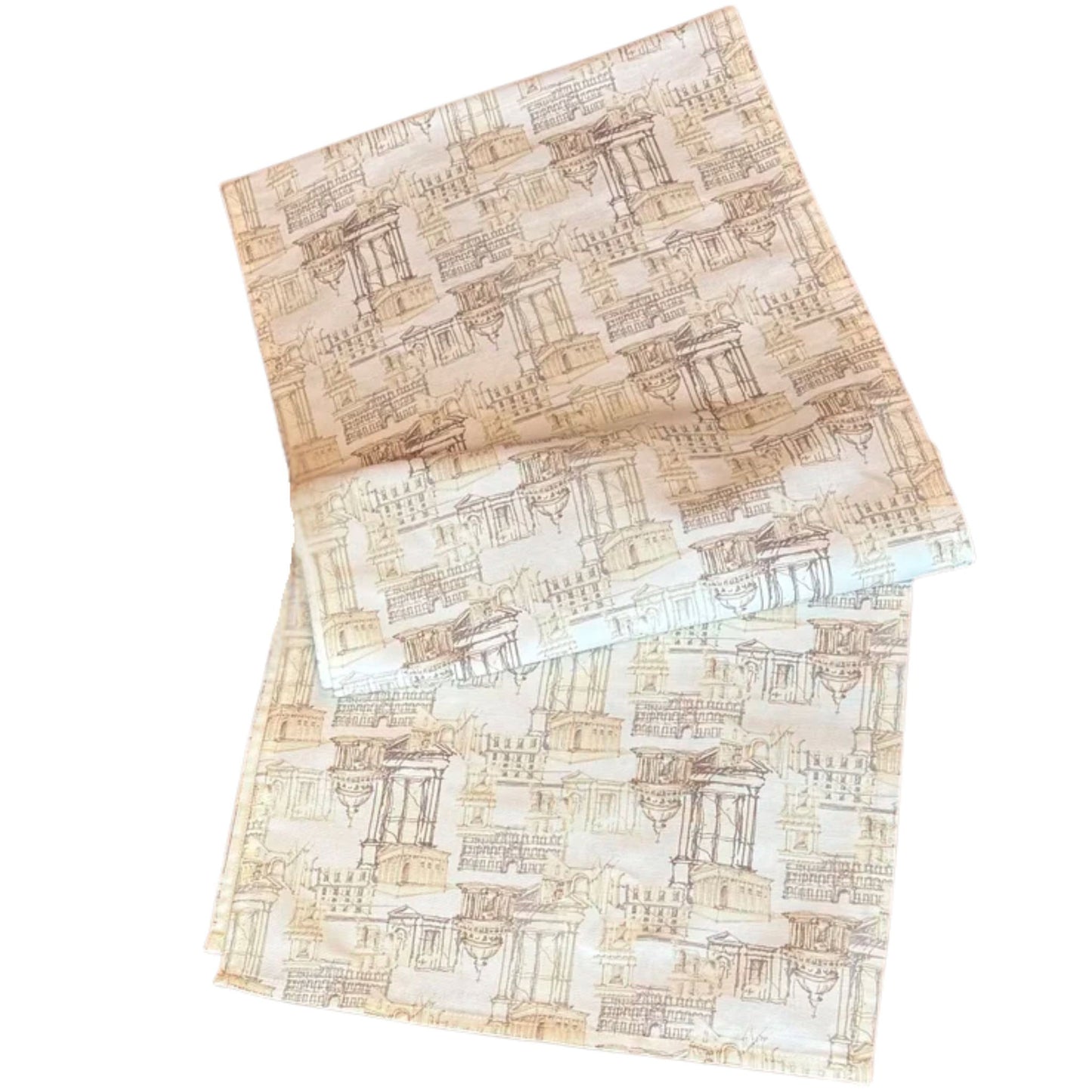 Ramsay Gourd Home Runner-Roman Holiday Sepia