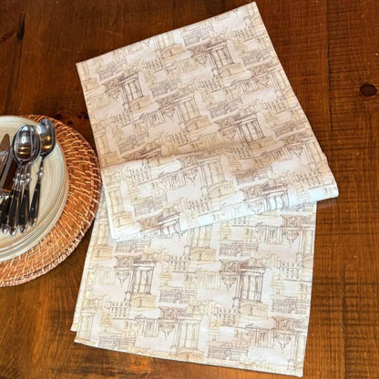 Ramsay Gourd Home Runner-Roman Holiday Sepia